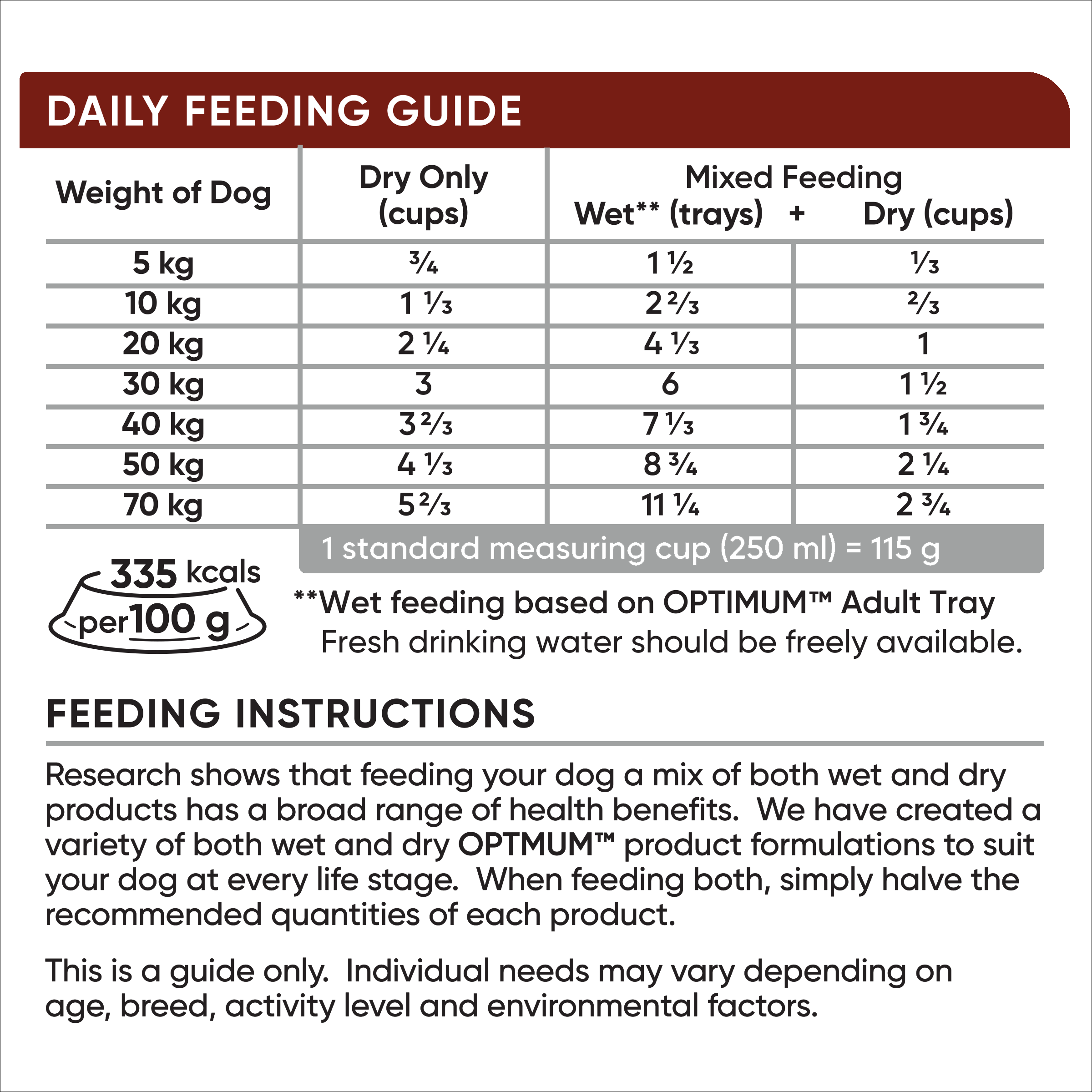 OPTIMUM™ Adult All Breed with Beef, Vegetables & Rice