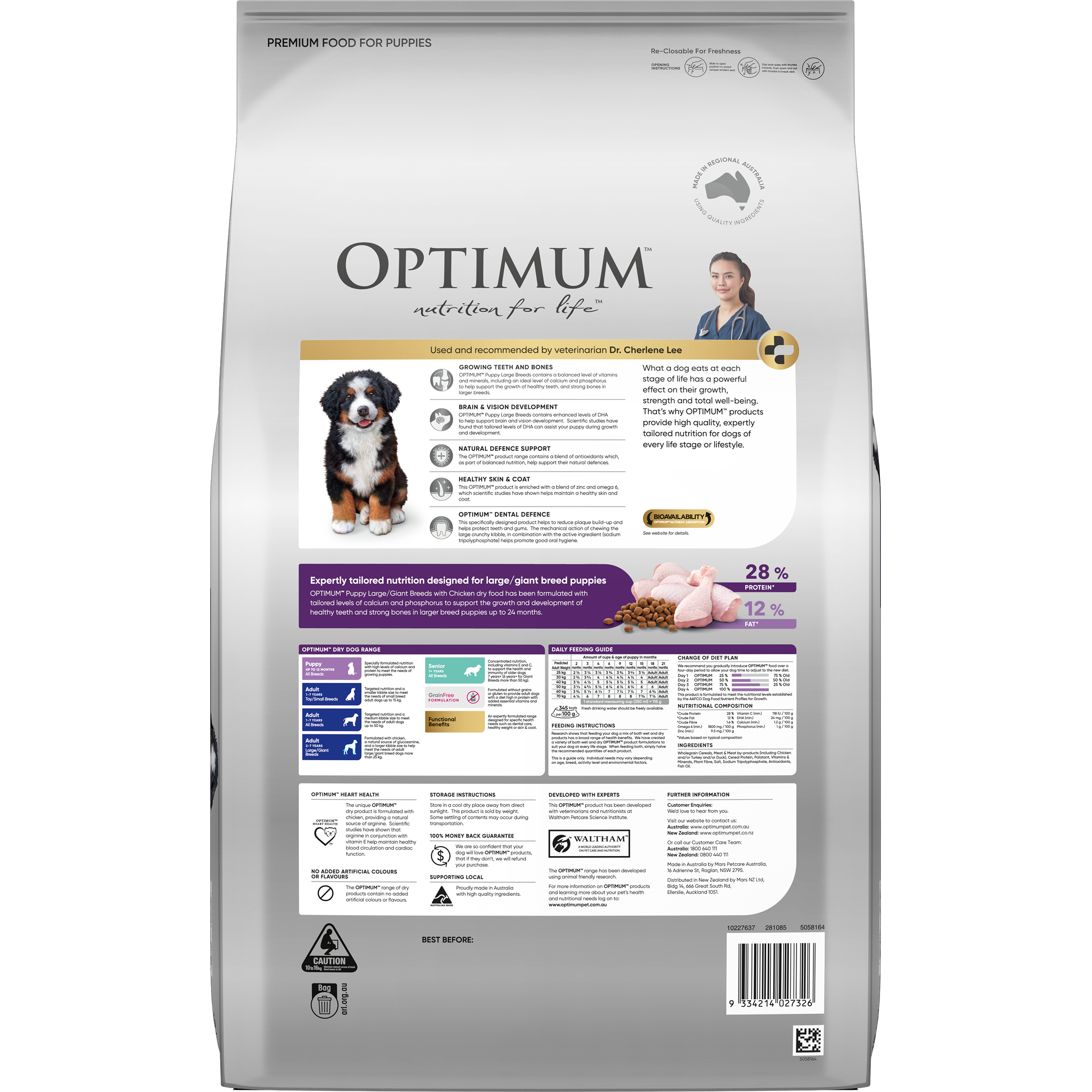 OPTIMUM™ Puppy Large Breed with Chicken