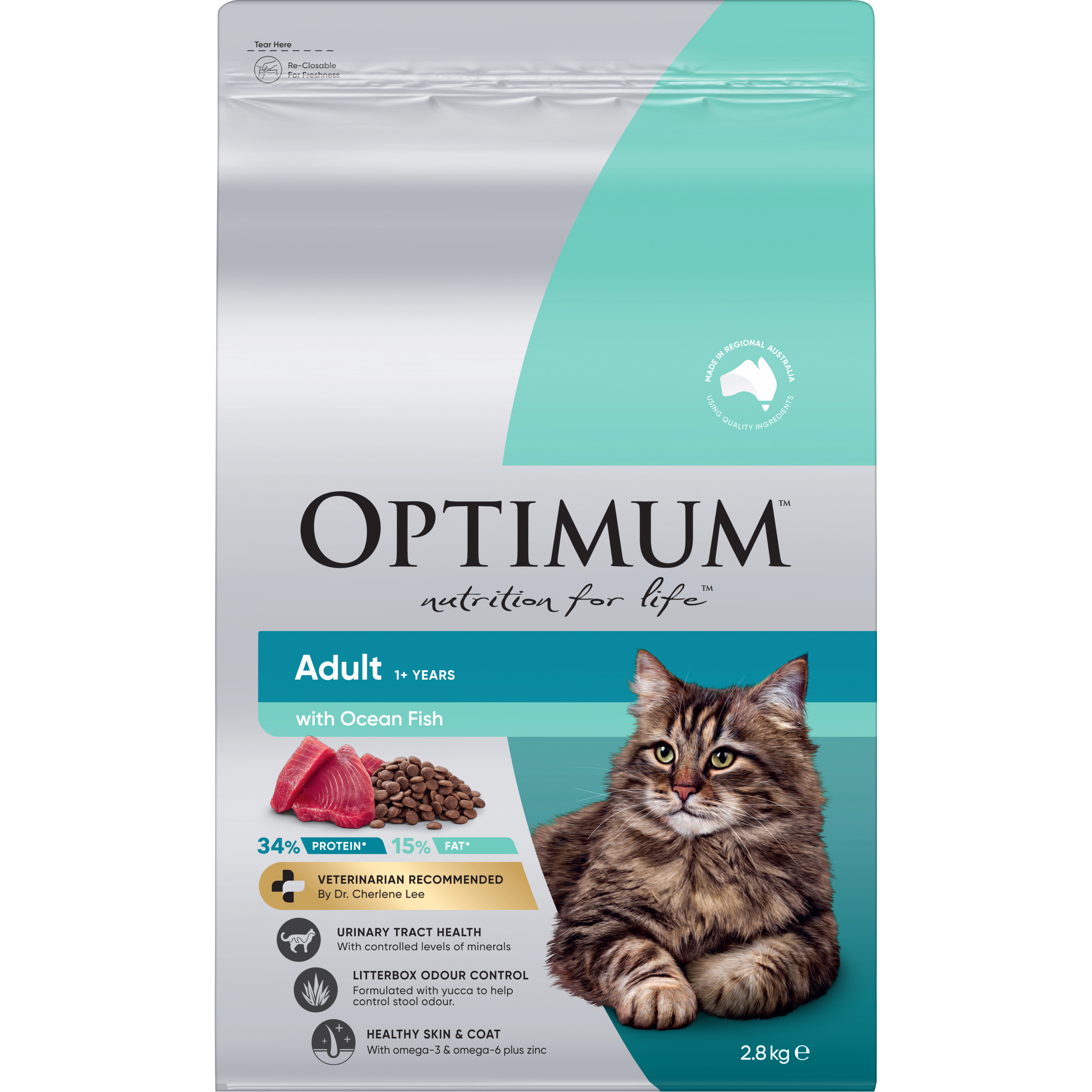 OPTIMUM Dry Cat Ocean Fish 2.8kg - 1