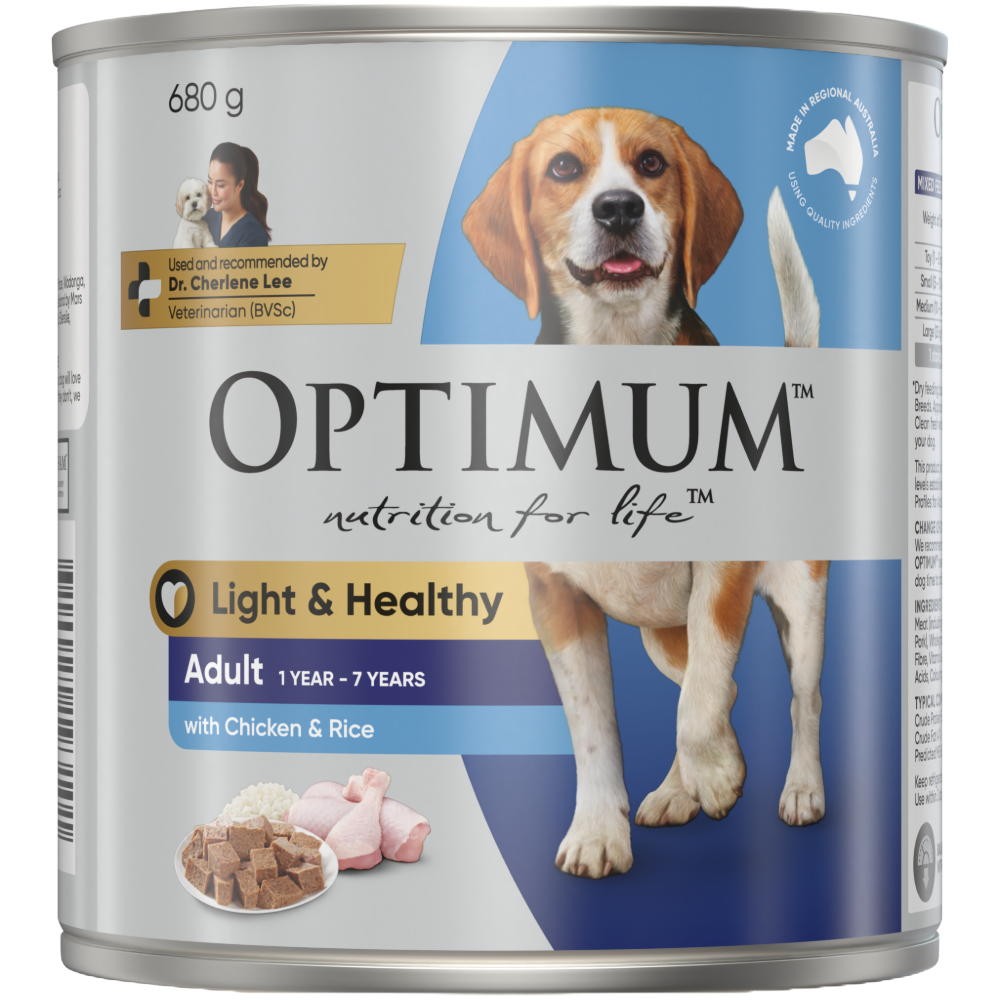 adult wet dog food can for healthy weight