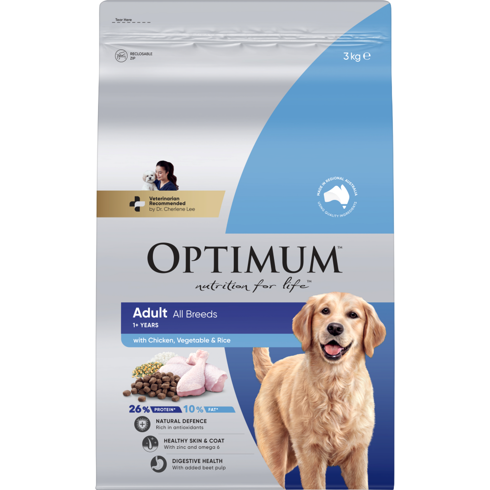 adult dry dog food with chicken