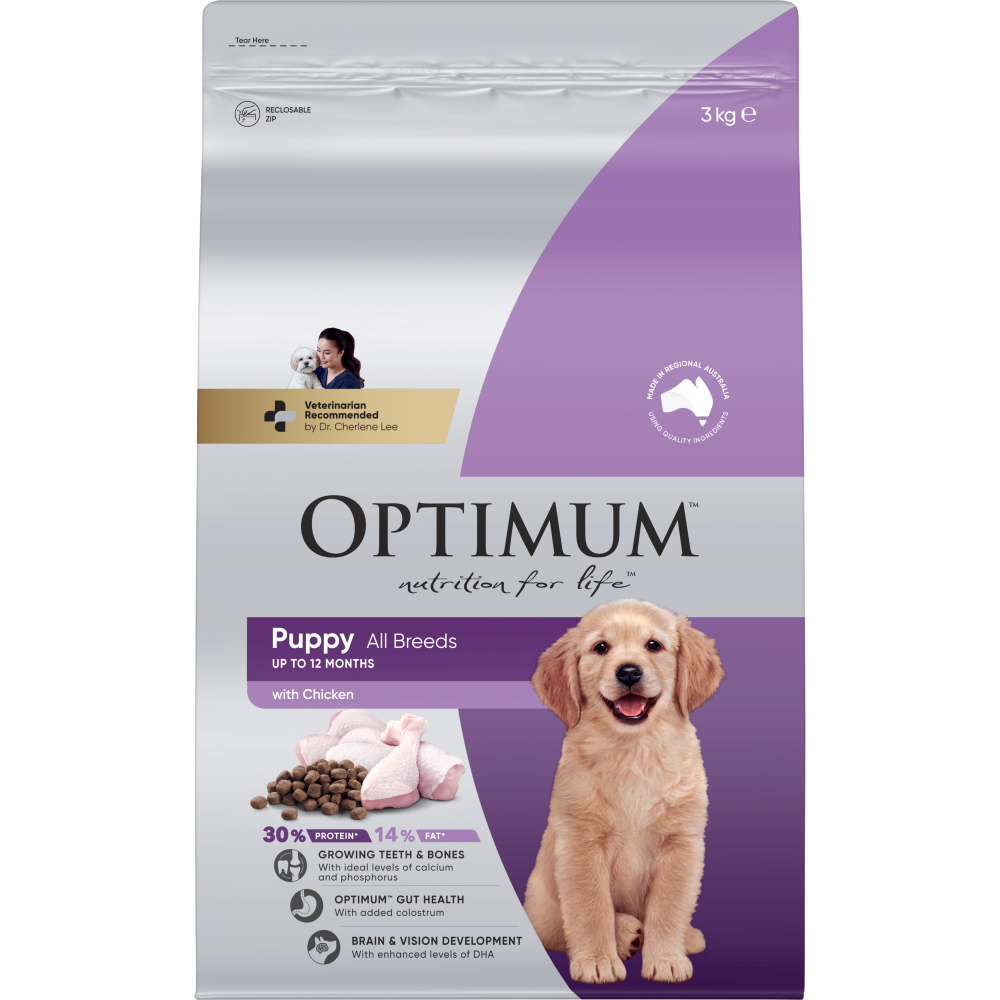 puppy dry dog food with chicken