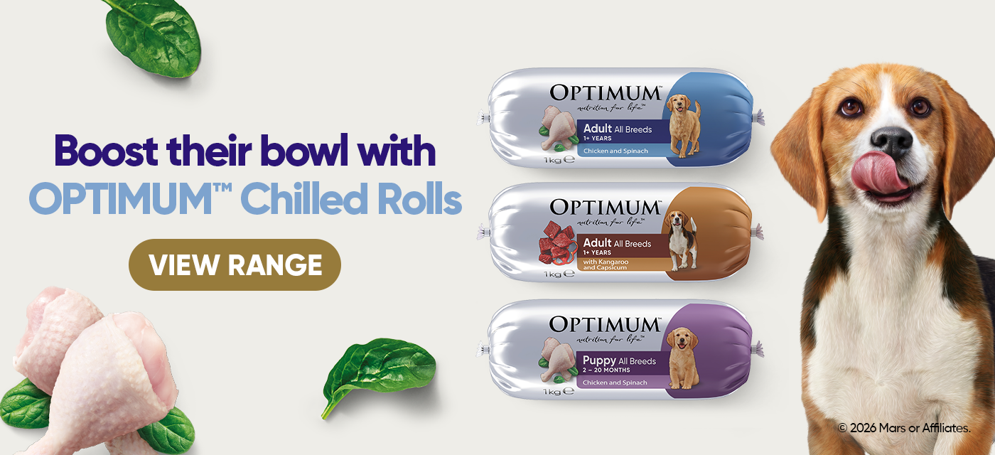 Boost their bowl with Optimum chilled rolls